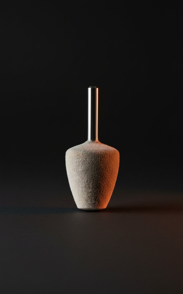 Polirni filc na trnu 25 x 30 mm